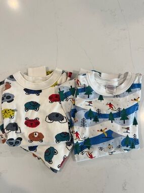 Hanna Andersson Long Sleeve + Pants PJ Bundle